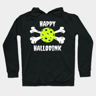 Halloween Pickleball Hallodink Funny Pickleball Hoodie